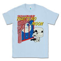 Dusty Blue thats no moon Classic Tee - FloraArt