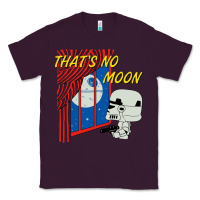 Plum thats no moon Classic Tee - FloraArt
