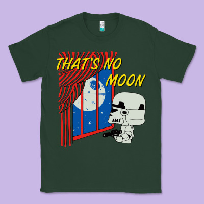 Thats No Moon Classic Tee Designed By Floraart
