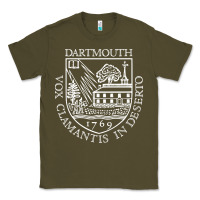 Army Green dartmouth newspaper Classic Tee - FloraArt