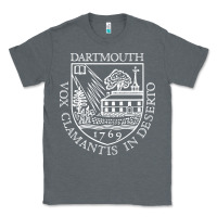 Charcoal Heather dartmouth newspaper Classic Tee - FloraArt
