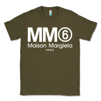 Army Green mm6 maison margiela Classic Tee - FloraArt