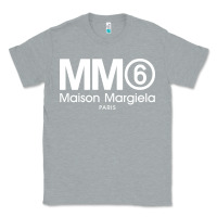 Heather Grey mm6 maison margiela Classic Tee - FloraArt