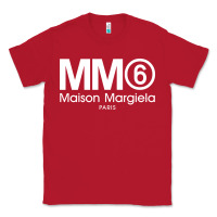 Red mm6 maison margiela Classic Tee - FloraArt