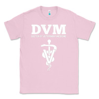 Bubblegum Pink Doctor of Veterinary Medicine DVM Veterinarian Vet Tech Classic Tee - FloraArt
