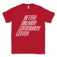 Red Better Oblivion Community Center Classic Tee - FloraArt