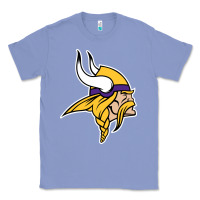 Colony Blue Team Of Minnesota American Football Classic Tee - FloraArt