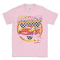 Bubblegum Pink cars lightning mcqueen Classic Tee - FloraArt