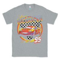 Heather Grey cars lightning mcqueen Classic Tee - FloraArt