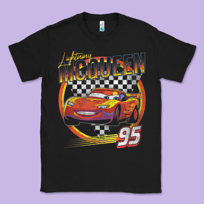 Cars Lightning Mcqueen Classic Tee Designed By Floraart