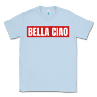 Dusty Blue bella ciao tshirt for casa song lovers  men women tshirt t shirt Classic Tee - FloraArt