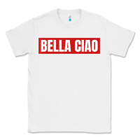 White bella ciao tshirt for casa song lovers  men women tshirt t shirt Classic Tee - FloraArt