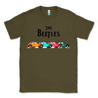 Army Green beetles Classic Tee - FloraArt