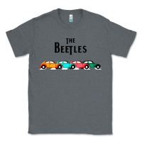 Charcoal Heather beetles Classic Tee - FloraArt