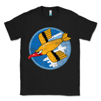 Black Ww2 91St Bomb Squadron Flying Fortress Soaring Bird Patch Classic Tee - FloraArt