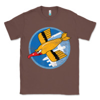 Chestnut Ww2 91St Bomb Squadron Flying Fortress Soaring Bird Patch Classic Tee - FloraArt