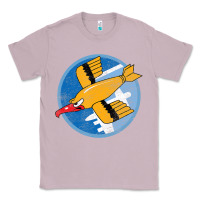 Lilac Ww2 91St Bomb Squadron Flying Fortress Soaring Bird Patch Classic Tee - FloraArt