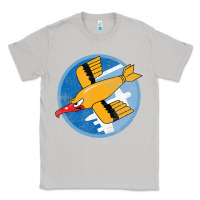 Moon Dust Ww2 91St Bomb Squadron Flying Fortress Soaring Bird Patch Classic Tee - FloraArt