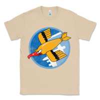 Mushroom Ww2 91St Bomb Squadron Flying Fortress Soaring Bird Patch Classic Tee - FloraArt