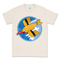 Natural Ww2 91St Bomb Squadron Flying Fortress Soaring Bird Patch Classic Tee - FloraArt