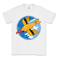 White Ww2 91St Bomb Squadron Flying Fortress Soaring Bird Patch Classic Tee - FloraArt