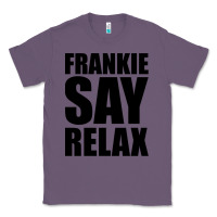 Lavender Frankie Say Relax Essential Classic Tee - FloraArt