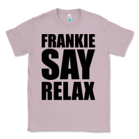 Lilac Frankie Say Relax Essential Classic Tee - FloraArt