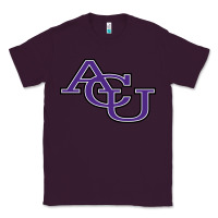 Plum ACU ABILENE CHRISTIAN UNIVERSITY Classic Tee - FloraArt