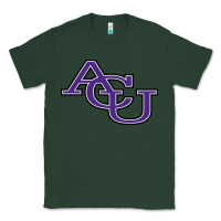Sports Green ACU ABILENE CHRISTIAN UNIVERSITY Classic Tee - FloraArt