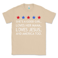 Mushroom she's a good girl, she's loves her mama, loves jesus t shirt Classic Tee - FloraArt