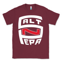 Burgundy salt n pepa Classic Tee - FloraArt