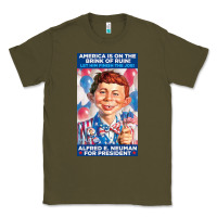 Army Green alfred e. neuman for president Classic Tee - FloraArt