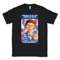 Black alfred e. neuman for president Classic Tee - FloraArt