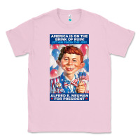 Bubblegum Pink alfred e. neuman for president Classic Tee - FloraArt