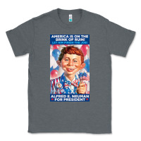 Charcoal Heather alfred e. neuman for president Classic Tee - FloraArt
