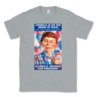 Heather Grey alfred e. neuman for president Classic Tee - FloraArt