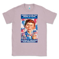 Lilac alfred e. neuman for president Classic Tee - FloraArt