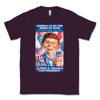 Plum alfred e. neuman for president Classic Tee - FloraArt