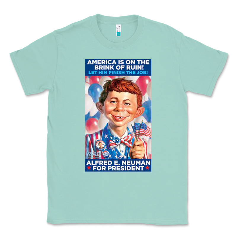Alfred E. Neuman For President Classic Tee by FloraArt | Teevron