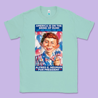 Alfred E. Neuman For President Classic Tee Designed By Floraart