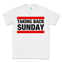 White TAKING BACK SUNDAY Classic Tee - FloraArt