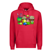 Cardinal tennis coffee cups Premium Hoodie - AdoDesignShop