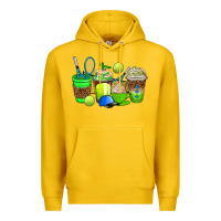 Lemon tennis coffee cups Premium Hoodie - AdoDesignShop