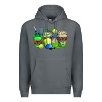 Rock tennis coffee cups Premium Hoodie - AdoDesignShop