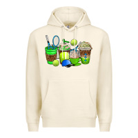 Tofu tennis coffee cups Premium Hoodie - AdoDesignShop