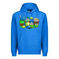 True Royal tennis coffee cups Premium Hoodie - AdoDesignShop