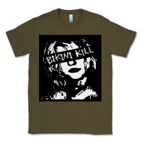 Army Green Vintage Bikini Kill Women Classic Classic Tee - FloraArt