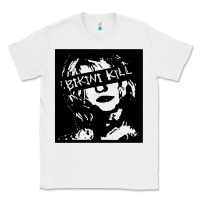 White Vintage Bikini Kill Women Classic Classic Tee - FloraArt