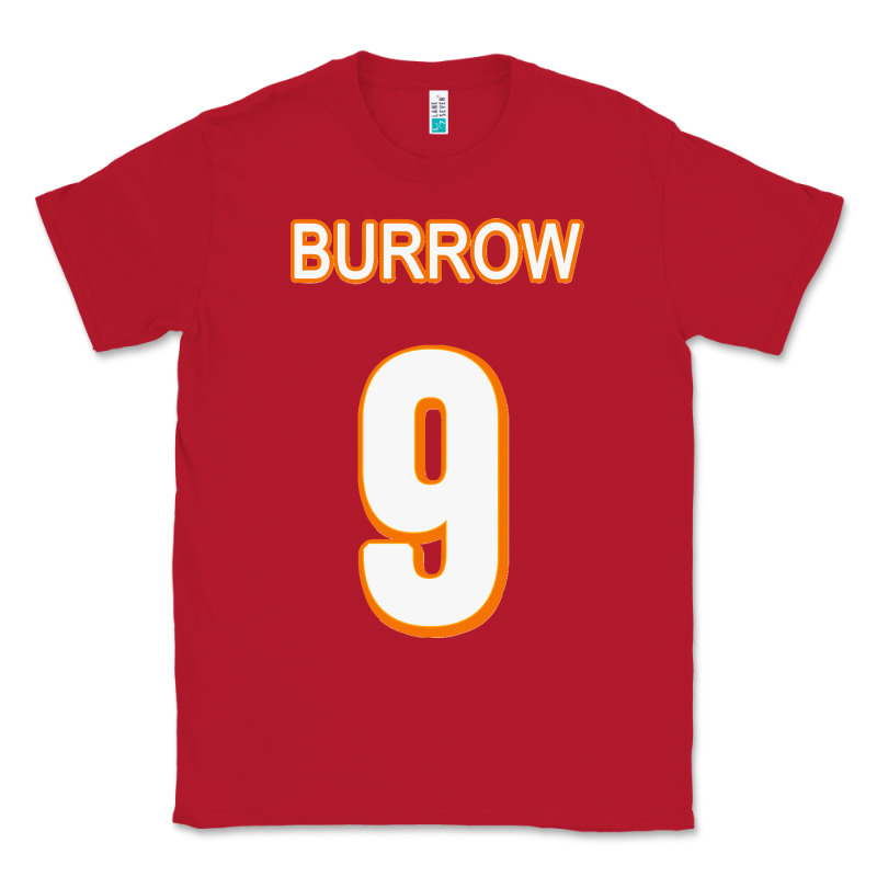Burrow Jersey Classic Tee by FloraArt | Teevron