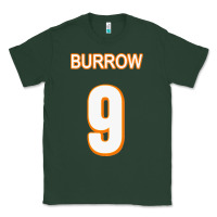 Sports Green Burrow Jersey Classic Tee - FloraArt